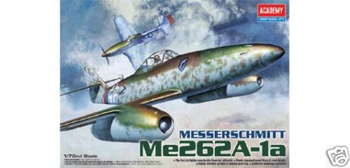 Academy 1/72 Messerschmitt Me262A 1a # AC12410  