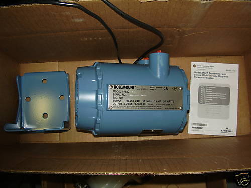 NEW ROSEMOUNT MAGNETIC FLOW TRANSMITTER M/N 8732C  