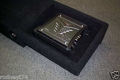 2007 up Chevy Silverado EXT Sub Box Amp Rack Enclosure  