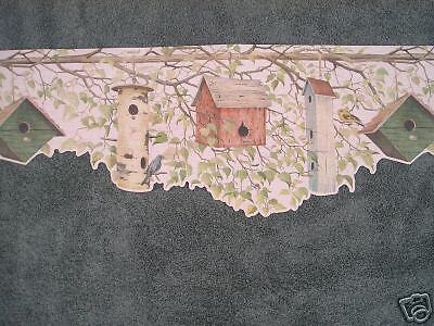 Wallpaper Borders 227B22545 Cut Bird Houses   