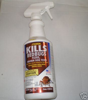 JT EATON MATTRESS SPRAY BED BUG KILLER BEDBUG FLEA TICK  