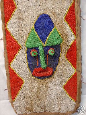 Yoruba Beaded Wall Hanging Diviners Belt From Nigeria  