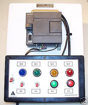 Siemens S7 PLC Trainer, Cable, Software, Lessons  