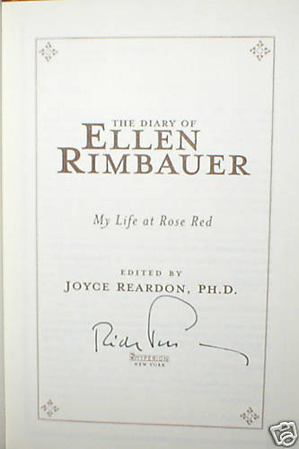   Ellen Rimbauer signed Ridley Pearson Stephen King 9780786868018  