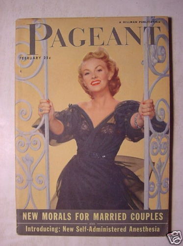 Pageant Mag February 1953 Rosemarie Bowe Joy Langstaff