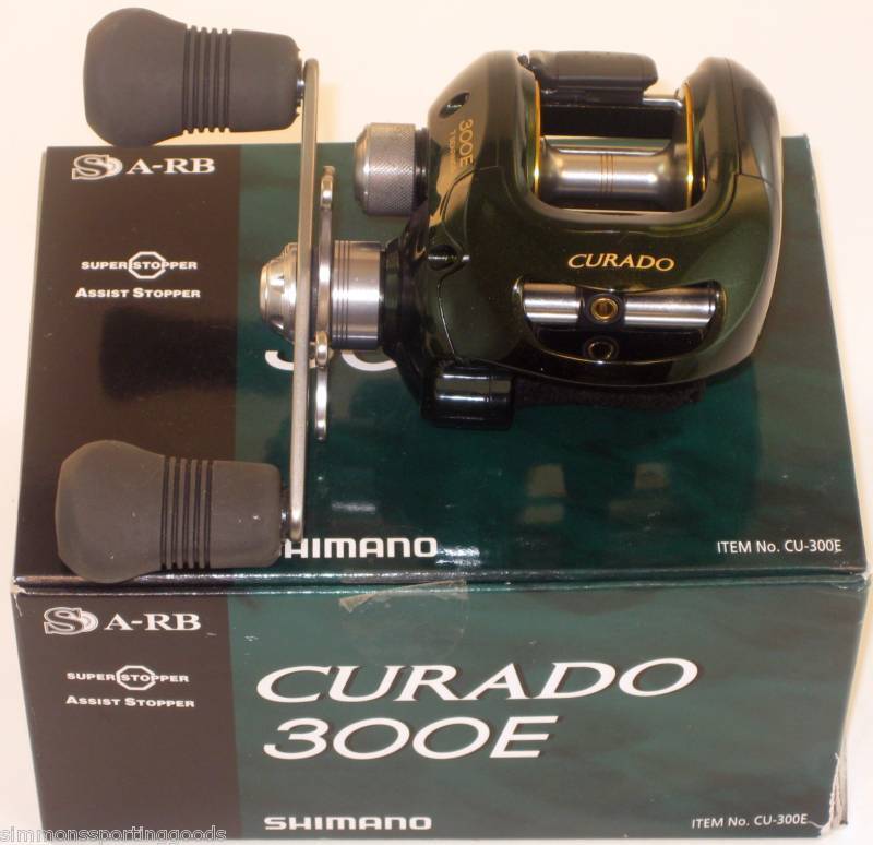 SHIMANO CURADO CU 300E 6.21 BAITCAST REEL 022255110242  