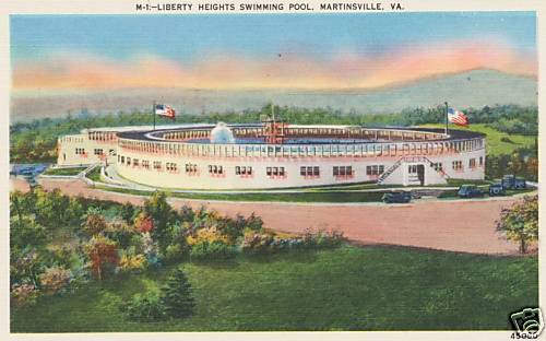 LIBERTY HEIGHTS SWIMMING POOL, MARTINSVILLE VA VIRGINIA  