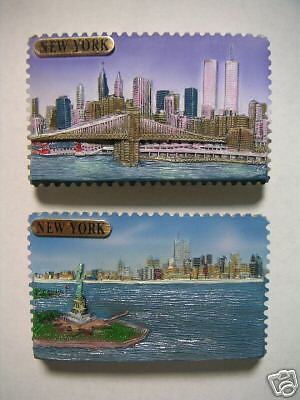 Magnet of New York City   NYC View (2pcs) # 3578  