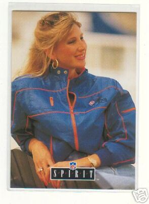 1991 PRO LINE PORTRAITS WIVES # 3 BRONCOS JANET ELWAY  