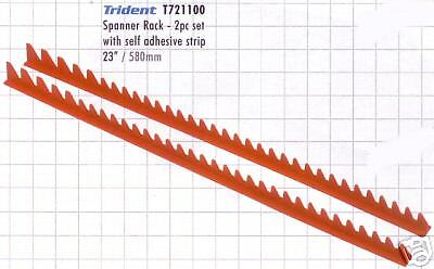 Trident Wrench Rack Spanner Organizer 2 Piece Set.  