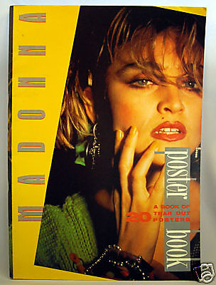 MADONNA Poster Book tear out 20 Posters No Tears Rare  