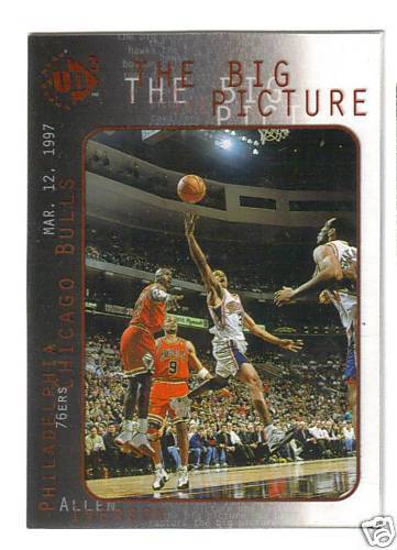 Allen Iverson 1997 98 Upper Deck UD3 #41 76ers  