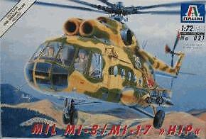 ITALERI 021 1/72 MIL MI 8/MI 17 HIP Helicopter NIB  