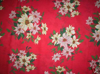 CHRISTMAS TABLECLOTH, Fabric   Size 60x144  