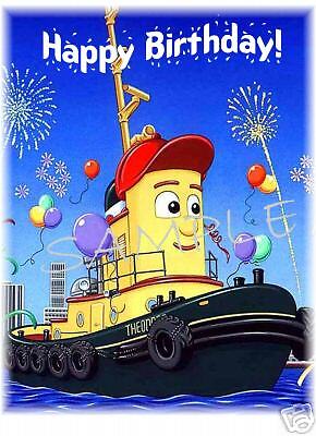 Edible Cake Image   Theodore the Tugboat   Rec  