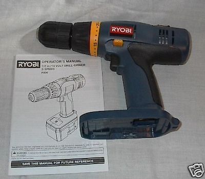 BRAND NEW RYOBI 18v CORDLESS DRILL   P206 18 volt v  