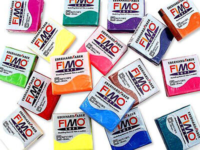 FIMO CERNIT   30 panetti di Fimo Soft e Effect   