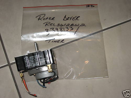 KENMORE ROPER BRAND DRYER TIMER SWITCH 3398133  